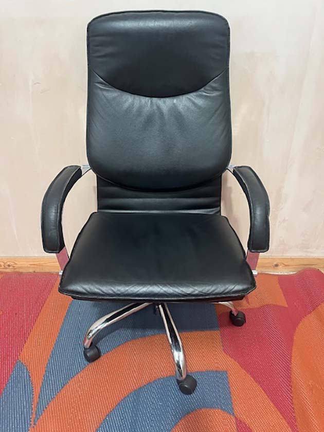 Leather executive chair