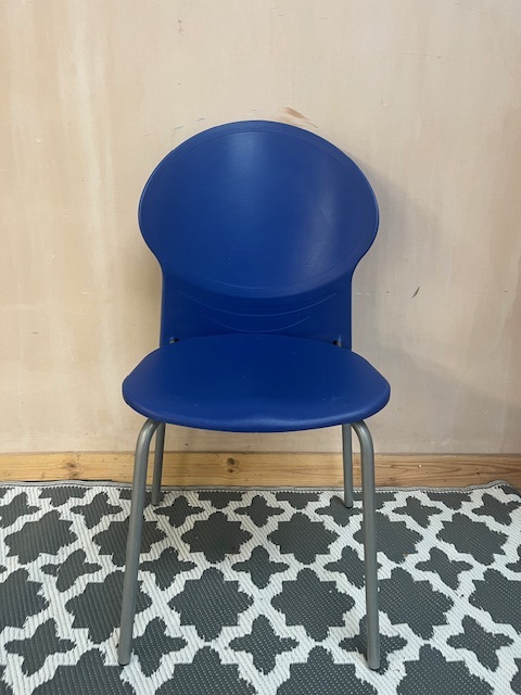 Blue Stacking Chairs